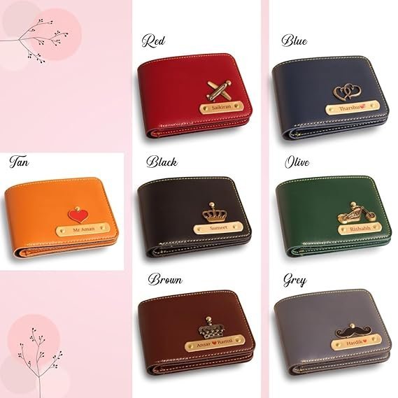 Best Personalized Gift for Men, Customized Wallet with Name - Image 4