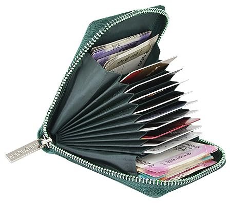 WildHorn RFID Protected Leather Wallet for Men,Blue Hunter - Image 2